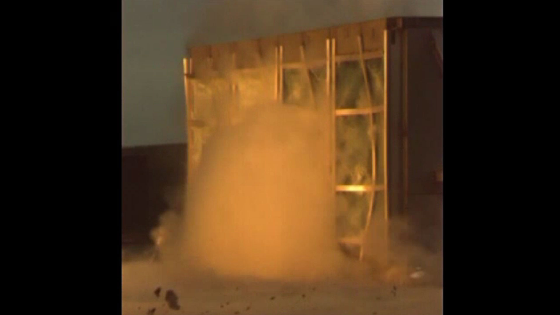 Bomb Blast Testing Video